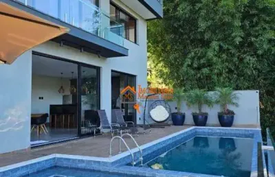 Casa com 4 dormitórios à venda, 570 m² por r$ 6.000.000,00 - condomínio vale das águas - bragança paulista/sp
