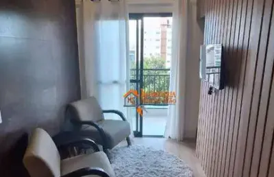 Studio com 1 dormitório à venda, 32 m² por r$ 330.000,00 - vila galvão - guarulhos/sp