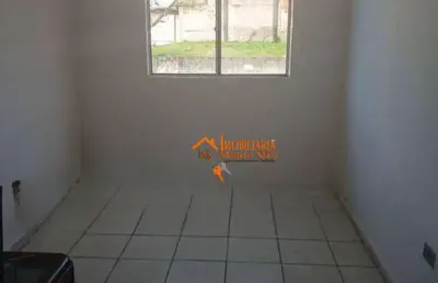 Apartamento com 2 dormitórios, 46 m² - venda por r$ 160.000,00 ou aluguel por r$ 1.280,00/mês - jardim nova cidade - guarulhos/sp