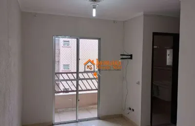 Apartamento com 2 dormitórios à venda, 56 m² por r$ 245.000,00 - jardim iporanga - guarulhos/sp