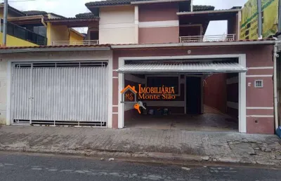 Sobrado com 3 dormitórios à venda, 180 m² por r$ 630.000,00 - cidade parque alvorada - guarulhos/sp