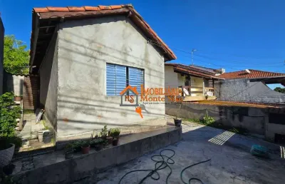 Terreno com 3 casas para investimento  com 5 dormitórios à venda, 250 m² por r$ 742.000 - jardim bom clima - guarulhos/sp