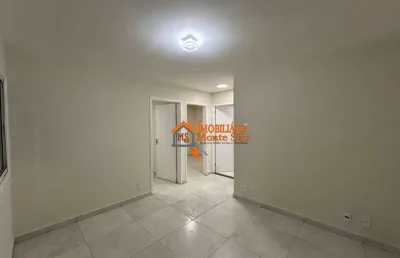 Apartamento com 2 dormitórios à venda, 43 m² por r$ 135.000,00 - jardim guilhermino - guarulhos/sp