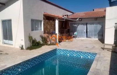 Casa com 2 dormitórios à venda, 500 m² por r$ 430.000,00 - jardim arujá - arujá/sp