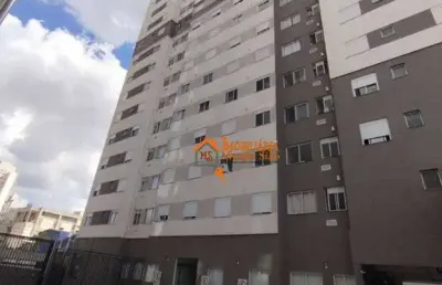Apartamento com 2 dormitórios para alugar, 33 m² por r$ 2.114,00/mês - vila são joão - guarulhos/sp