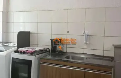 Apartamento garden com 2 dormitórios à venda, 55 m² por r$ 280.000,00 - água chata - guarulhos/sp