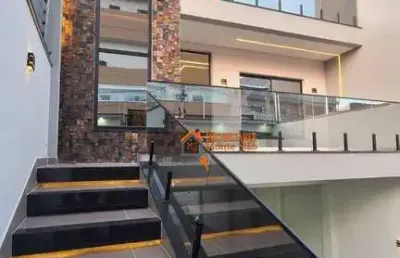 Sobrado com 3 dormitórios à venda, 220 m² por r$ 1.200.000,00 - vila carmela ii - guarulhos/sp