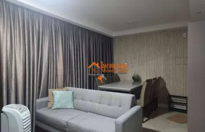 Apartamento com 3 dormitórios à venda, 67 m² por r$ 583.999,99 - vila das bandeiras - guarulhos/sp