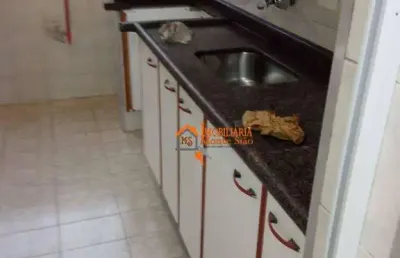 Apartamento com 2 dormitórios à venda, 50 m² por r$ 185.000,00 - parque santo antônio - guarulhos/sp