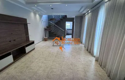 Sobrado com 3 dormitórios à venda, 189 m² por r$ 950.000,00 - jardim santa clara - guarulhos/sp