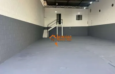 Galpão para alugar, 280 m² por r$ 9.031,00/mês - cidade industrial satélite de são paulo - guarulhos/sp
