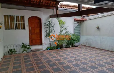Sobrado com 3 dormitórios à venda, 135 m² por r$ 750.000 - jardim santa clara - guarulhos/sp