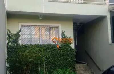 Sobrado com 3 dormitórios à venda, 100 m² por r$ 636.000,00 - jardim santa cecília - guarulhos/sp
