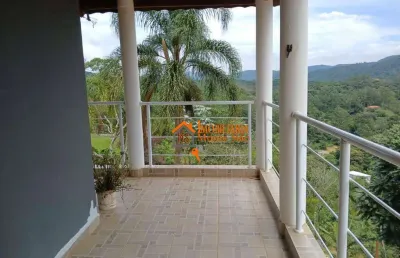 Chácara com 3 dormitórios à venda, 5000 m² por r$ 650.000,00 - ponte alta - nazaré paulista/sp