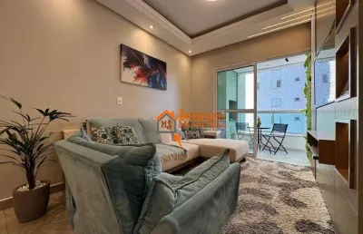 Apartamento com 3 dormitórios à venda, 80 m² por r$ 660.000,00 - jardim las vegas - guarulhos/sp