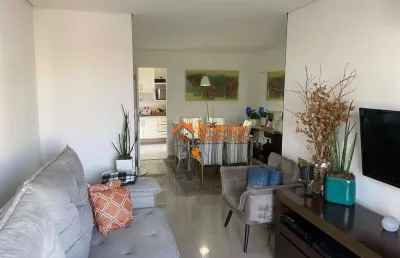 Apartamento à venda no condomíni piazza san marco com 96m² com 3 quartos e 1 suíte, centro, guarulhos, sp