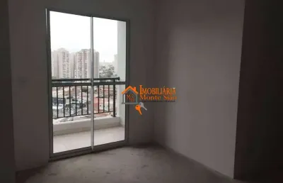 Apartamento com 2 dormitórios à venda, 49 m² por r$ 437.000 - vila augusta - guarulhos/sp