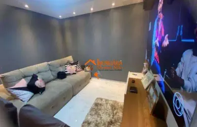 Apartamento com 2 dormitórios à venda, 44 m² por r$ 225.000,00 - água chata - guarulhos/sp