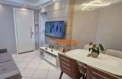 Apartamento com 3 dormitórios à venda, 56 m² por r$ 384.000,00 - jardim santa clara - guarulhos/sp