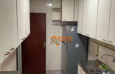 Apartamento com 2 dormitórios à venda, 61 m² por r$ 250.000,00 - vila augusta - guarulhos/sp
