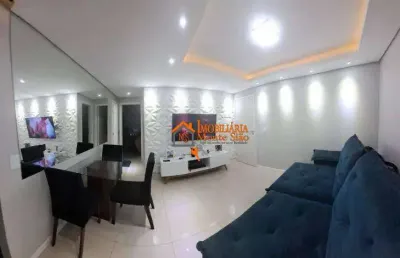 Apartamento com 2 dormitórios à venda, 58 m² por r$ 420.000,00 - gopoúva - guarulhos/sp