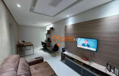 Apartamento com 2 dormitórios à venda, 57 m² por r$ 350.000,00 - centro - guarulhos/sp