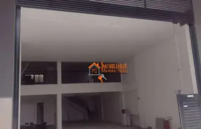 Salão para alugar, 250 m² por r$ 8.500,00/mês - vila galvão - guarulhos/sp