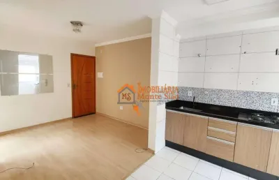 Apartamento com 2 dormitórios, 42 m² - venda por r$ 214.999,00 ou aluguel por r$ 1.400,00/mês - jardim silvestre - guarulhos/sp