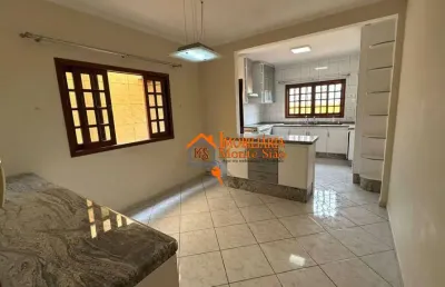 Sobrado com 3 dormitórios, 180 m² - venda por r$ 680.000,00 ou aluguel por r$ 4.200,00/mês - jardim santa cecília - guarulhos/sp