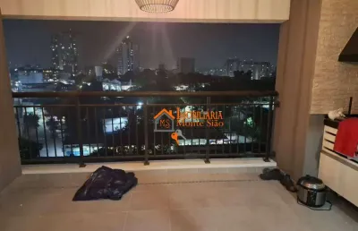 Studio com 1 dormitório para alugar, 39 m² por r$ 2.999,96/mês - vila camargos - guarulhos/sp