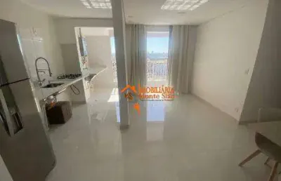 Apartamento com 2 dormitórios à venda, 56 m² por r$ 440.000,00 - vila são joão - guarulhos/sp