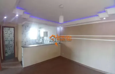 Apartamento com 2 dormitórios à venda, 49 m² por r$ 260.000,00 - água chata - guarulhos/sp