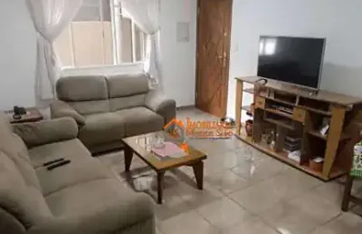 Apartamento com 2 dormitórios à venda, 70 m² por r$ 360.000,00 - jardim santa mena - guarulhos/sp