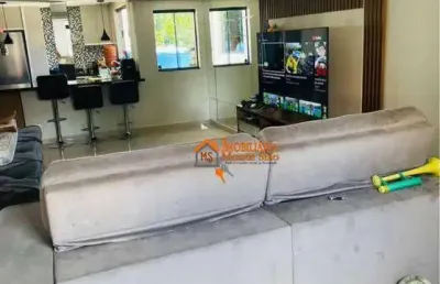 Sobrado com 2 dormitórios à venda, 180 m² por r$ 426.000,00 - recreio são jorge - guarulhos/sp