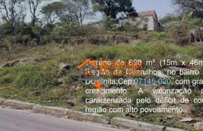 Terreno à venda, 690 m² por r$ 297.000,00 - mikail ii - guarulhos/sp