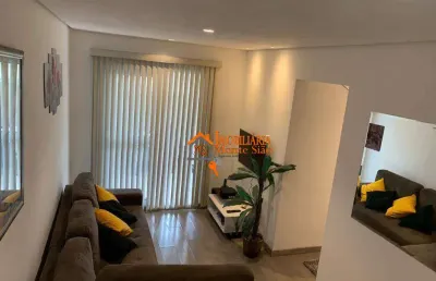 Apartamento garden com 2 dormitórios à venda, 69 m² por r$ 320.000,00 - jardim las vegas - guarulhos/sp
