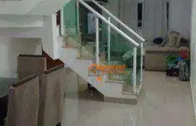 Sobrado com 3 dormitórios à venda, 125 m² por r$ 790.000,00 - jardim bom clima - guarulhos/sp