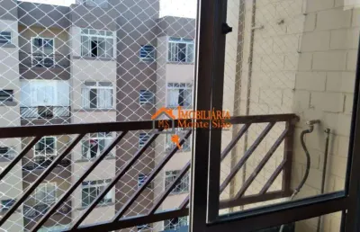 Apartamento com 2 dormitórios à venda, 74 m² por r$ 235.000,00 - jardim iporanga - guarulhos/sp