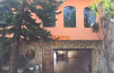 Casa de alto padrão na vila rosália com 3 dormitórios, 425 m² por r$ 1.290.000 - guarulhos/sp