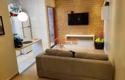 Sobrado com 4 dormitórios à venda, 240 m² por r$ 580.000,00 - parque continental ii - guarulhos/sp