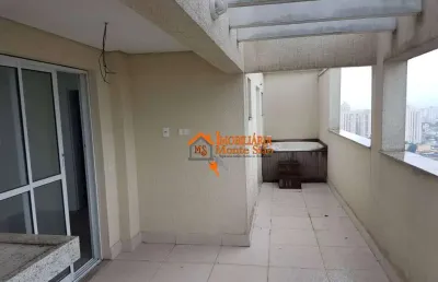 Cobertura com 3 dormitórios à venda, 126 m² por r$ 1.150.000,00 - jardim aida - guarulhos/sp
