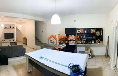 Sobrado com 4 dormitórios à venda, 407 m² por r$ 650.000,00 - vila rio de janeiro - guarulhos/sp