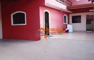 Sobrado com 6 dormitórios à venda, 150 m² por r$ 562.000,00 - vila nova bonsucesso - guarulhos/sp