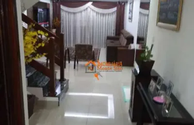 Sobrado com 3 dormitórios à venda, 131 m² por r$ 954.000,00 - jardim santa clara - guarulhos/sp