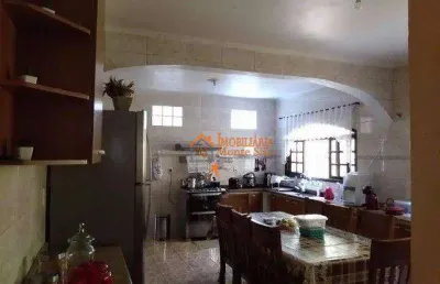 Sobrado para compra no jardim leblon com 3 dormitórios, 150 m² por r$ 424.000 - jardim leblon - guarulhos/sp