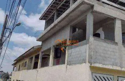 Sobrado com 5 dormitórios à venda por r$ 1.000.000,00 - jardim palmira - guarulhos/sp