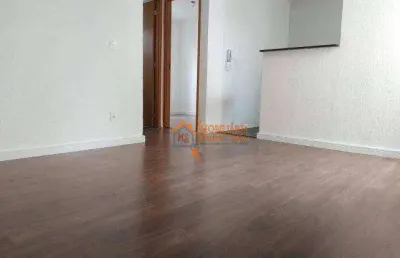 Apartamento com 2 dormitórios para compra no condominio parque santa lúcia , 47 m² por r$ 207.000 - água chata - guarulhos/sp