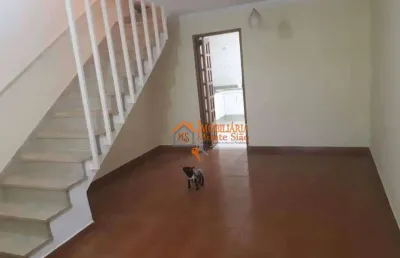 Sobrado com 3 dormitórios à venda, 93 m² por r$ 585.000,00 - vila galvão - guarulhos/sp