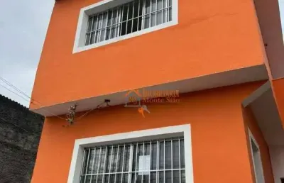 Sobrado com 5 dormitórios à venda, 80 m² por r$ 530.000,00 - vila barros - guarulhos/sp