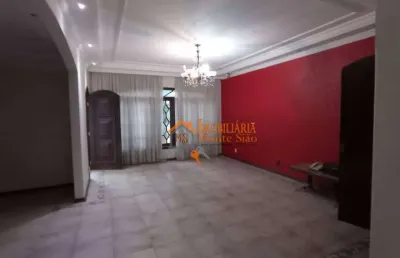 Sobrado com 5 dormitórios à venda, 570 m² por r$ 1.350.000,00 - jardim santa mena - guarulhos/sp